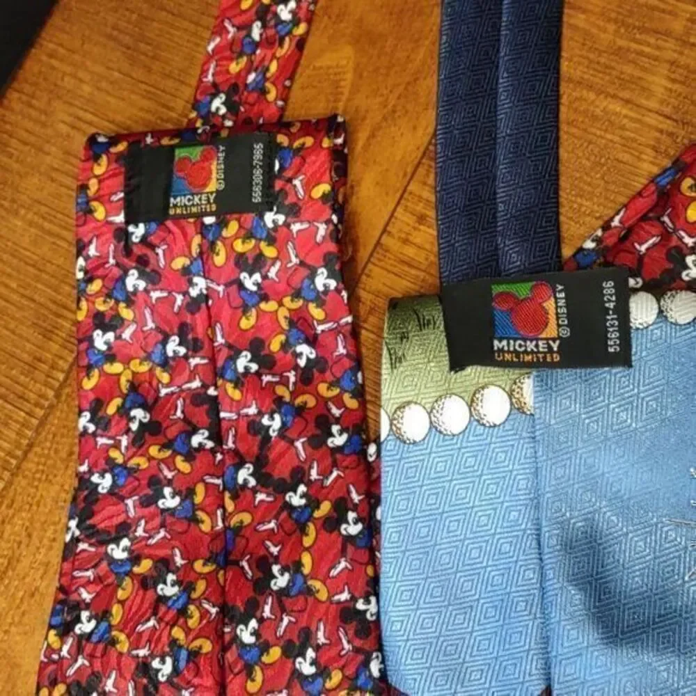 Set of 2 - Disney Unlimited‎ Neck Ties